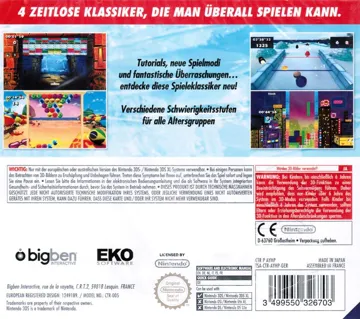 Best of Arcade Games( Europe) ( En,Ge,Fr,Sp,It,Nl) box cover back